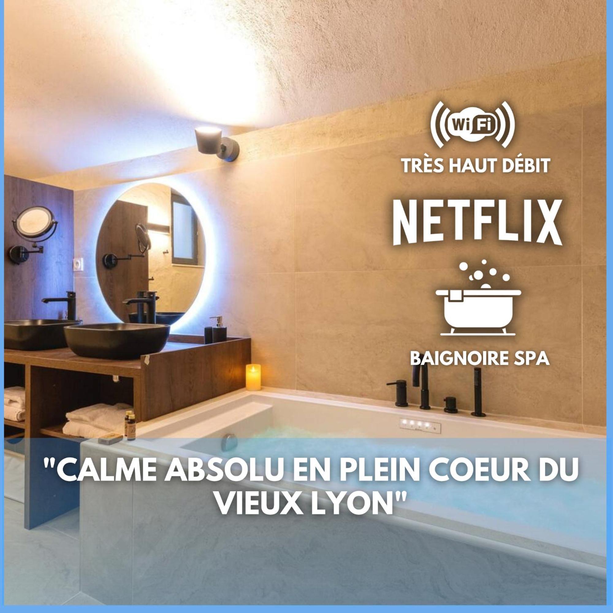 Cocoon Du Vieux Lyon - Luxury Apartment - Balneo 외부 사진